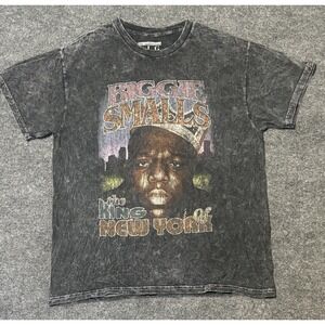Biggie Smalls The King Of New York Shirt Black Large It Was All A‎ Dream Hip Hop